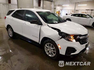 Czwarte zdjęcie samochodu z boku: 2022 CHEVROLET EQUINOX LS VIN:3GNAXSEVXNS178201 - miniatura