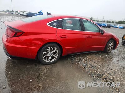 Trzecie zdjęcie samochodu z tyłu: 2021 HYUNDAI SONATA SEL VIN:5NPEL4JA3MH120735 - miniatura
