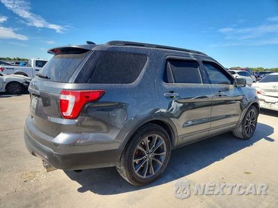 Trzecie zdjęcie samochodu z tyłu: 2017 FORD EXPLORER XLT VIN:1FM5K7D83HGA10626 - miniatura