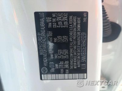 Zdjęcie 13 z 13 samochodu: 2024 HYUNDAI TUCSON SEL VIN:5NMJB3DE7RH423239 - miniatura