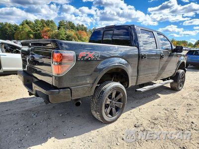 Trzecie zdjęcie samochodu z tyłu: 2013 FORD F150 SUPERCREW VIN:1FTFW1EF5DFB71745 - miniatura
