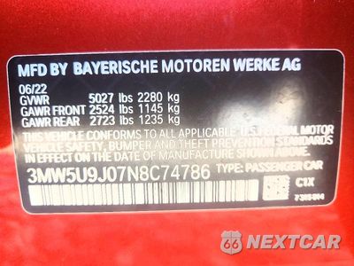 Zdjęcie 12 z 12 samochodu: 2022 BMW M340XI VIN:3MW5U9J07N8C74786 - miniatura