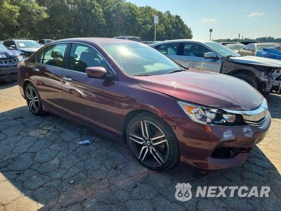 Czwarte zdjęcie samochodu z boku: 2016 HONDA ACCORD SPORT VIN:1HGCR2F58GA146444 - miniatura