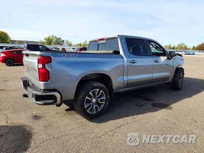 Trzecie zdjęcie samochodu z tyłu: 2023 CHEVROLET SILVERADO K1500 LT VIN:1GCPDDEK9PZ219789 - miniatura