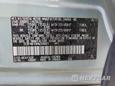 Zdjęcie 13 z 13 samochodu: 2021 TOYOTA RAV4 XLE VIN:2T3P1RFVXMW209881 - miniatura