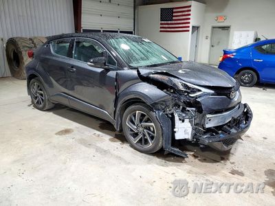 Czwarte zdjęcie samochodu z boku: 2021 TOYOTA C-HR LIMITED VIN:NMTKHMBX9MR127902 - miniatura