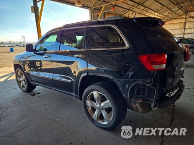 Drugie zdjęcie samochodu z przodu: 2013 JEEP GRAND CHEROKEE OVERLAND VIN:1C4RJECT8DC556519 - miniatura