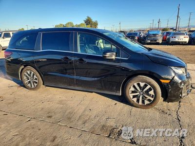 Czwarte zdjęcie samochodu z boku: 2025 HONDA ODYSSEY EXL VIN:5FNRL6H6XSB088098 - miniatura