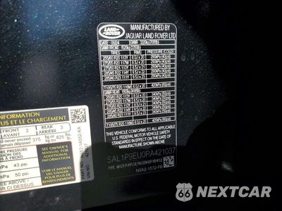 Zdjęcie 13 z 13 samochodu: 2024 LAND ROVER RANGE ROVER SPORT SE VIN:SAL1P9EU0RA421037 - miniatura