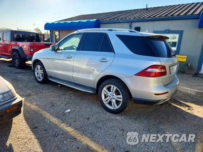 Drugie zdjęcie samochodu z przodu: 2013 MERCEDES-BENZ ML 350 BLUETEC VIN:4JGDA2EB1DA141014 - miniatura