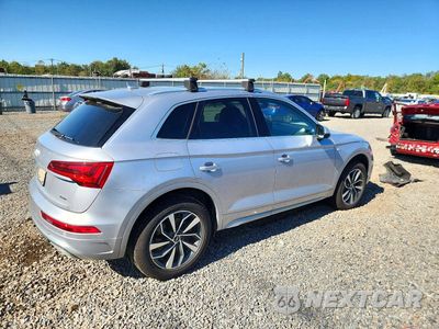 Trzecie zdjęcie samochodu z tyłu: 2022 AUDI Q5 PREMIUM 45 VIN:WA1GAAFY9N2097932 - miniatura
