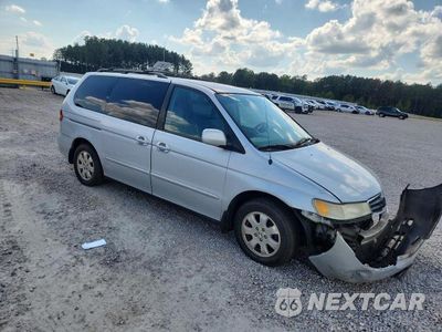 Czwarte zdjęcie samochodu z boku: 2002 HONDA ODYSSEY EX VIN:5FNRL18612B010909 - miniatura