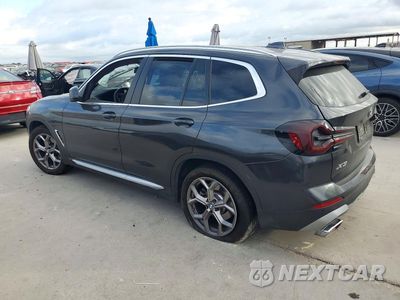 Drugie zdjęcie samochodu z przodu: 2022 BMW X3 SDRIVE30I VIN:5UX43DP06N9L75303 - miniatura