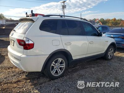 Trzecie zdjęcie samochodu z tyłu: 2006 BMW X3 3.0I VIN:WBXPA93486WG78747 - miniatura