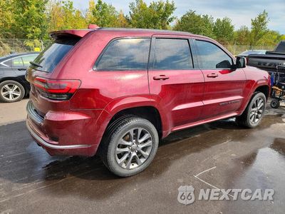 Trzecie zdjęcie samochodu z tyłu: 2019 JEEP GRAND CHEROKEE OVERLAND VIN:1C4RJFCG1KC637951 - miniatura