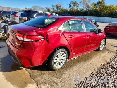 Trzecie zdjęcie samochodu z tyłu: 2024 TOYOTA COROLLA HYBRID LE VIN:JTDBDMHE3RJ007942 - miniatura