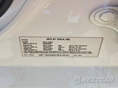 Zdjęcie 13 z 13 samochodu: 2023 TESLA MODEL Y VIN:7SAYGDEE3PA149167 - miniatura