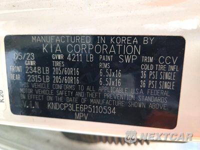 Zdjęcie 13 z 13 samochodu: 2023 KIA NIRO VIN:KNDCP3LE6P5110534 - miniatura