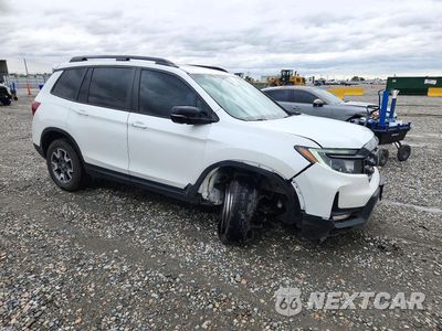 Czwarte zdjęcie samochodu z boku: 2022 HONDA PASSPORT TRAIL SPORT VIN:5FNYF8H61NB002986 - miniatura