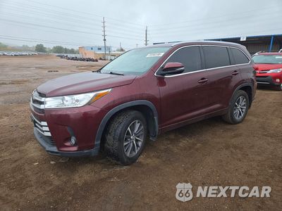 2017 TOYOTA HIGHLANDER XLE 5TDJZRFH5HS363267 - główne zdjęcie licytacji z USA - miniatura