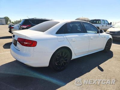 Trzecie zdjęcie samochodu z tyłu: 2014 AUDI A4 PREMIUM VIN:WAUAFAFL7EN010140 - miniatura