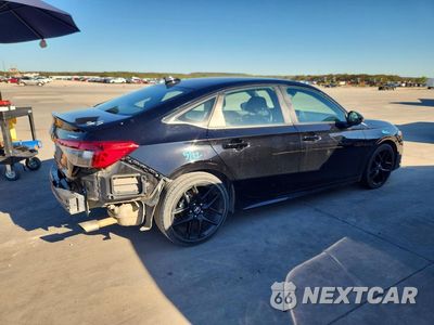 Trzecie zdjęcie samochodu z tyłu: 2023 HONDA CIVIC SPORT VIN:2HGFE2F55PH500902 - miniatura