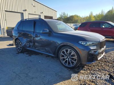 Czwarte zdjęcie samochodu z boku: 2022 BMW X7 XDRIVE40I VIN:5UXCW2C03N9M94066 - miniatura