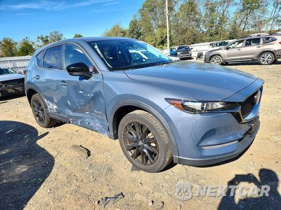 Czwarte zdjęcie samochodu z boku: 2021 MAZDA CX-5 TOURING VIN:JM3KFBCM8M0418725 - miniatura