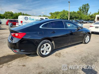 Trzecie zdjęcie samochodu z tyłu: 2019 CHEVROLET MALIBU LS VIN:1G1ZB5ST0KF183625 - miniatura