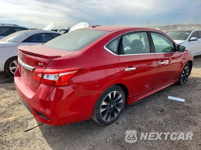 Trzecie zdjęcie samochodu z tyłu: 2017 NISSAN SENTRA SR VIN:3N1AB7AP8HY356252 - miniatura