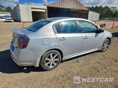 Trzecie zdjęcie samochodu z tyłu: 2012 NISSAN SENTRA 2.0 VIN:3N1AB6AP3CL653560 - miniatura