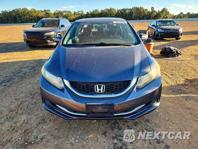 Piąte zdjęcie samochodu w środku: 2014 HONDA CIVIC LX VIN:2HGFB2F56EH559849 - miniatura
