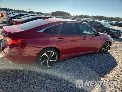 Trzecie zdjęcie samochodu z tyłu: 2018 HONDA ACCORD SPORT VIN:1HGCV1F32JA032936 - miniatura