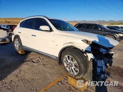 Czwarte zdjęcie samochodu z boku: 2017 INFINITI QX50 BASE VIN:JN1BJ0RR4HM405177 - miniatura