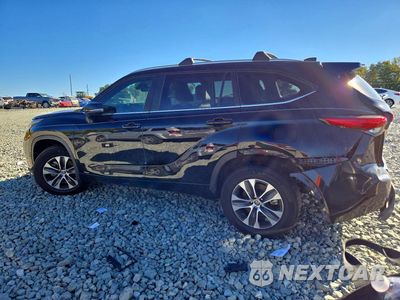 Drugie zdjęcie samochodu z przodu: 2023 TOYOTA HIGHLANDER HYBRID XLE VIN:5TDKBRCH3PS600267 - miniatura