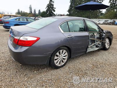 Trzecie zdjęcie samochodu z tyłu: 2013 HONDA ACCORD EXL VIN:1HGCR2F83DA245677 - miniatura