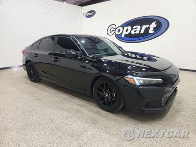 Czwarte zdjęcie samochodu z boku: 2023 HONDA CIVIC SPORT VIN:2HGFE2F58PH556039 - miniatura