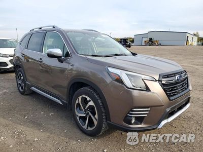 Czwarte zdjęcie samochodu z boku: 2024 SUBARU FORESTER TOURING VIN:JF2SKAMCXRH463776 - miniatura