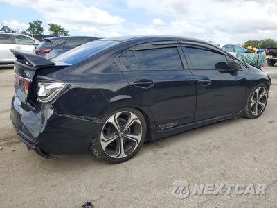 Trzecie zdjęcie samochodu z tyłu: 2015 HONDA CIVIC SI VIN:2HGFB6E53FH703660 - miniatura