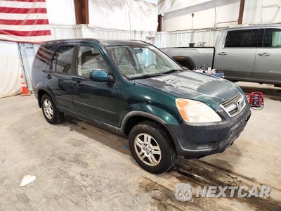 Czwarte zdjęcie samochodu z boku: 2004 HONDA CR-V EX VIN:JHLRD78804C047504 - miniatura
