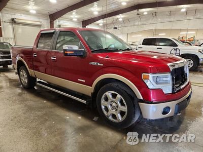 Czwarte zdjęcie samochodu z boku: 2013 FORD F150 SUPERCREW VIN:1FTFW1ET3DKD37547 - miniatura