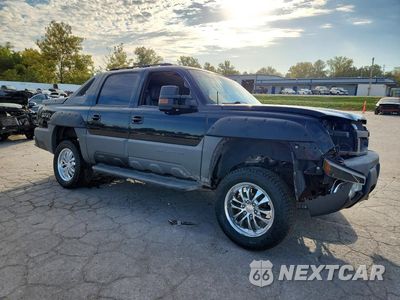 Czwarte zdjęcie samochodu z boku: 2002 CHEVROLET AVALANCHE K1500 VIN:3GNEK13T32G162657 - miniatura