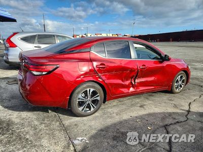 Trzecie zdjęcie samochodu z tyłu: 2022 NISSAN SENTRA SV VIN:3N1AB8CVXNY303825 - miniatura