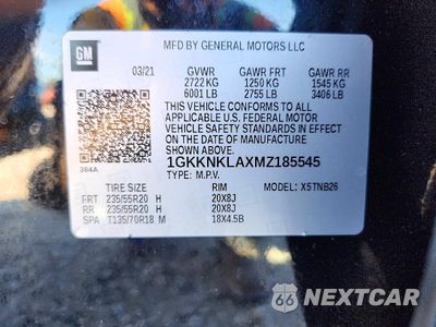 Zdjęcie 13 z 13 samochodu: 2021 GMC ACADIA SLE VIN:1GKKNKLAXMZ185545 - miniatura