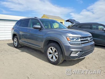 Czwarte zdjęcie samochodu z boku: 2018 VOLKSWAGEN ATLAS SEL VIN:1V2MR2CA5JC508437 - miniatura