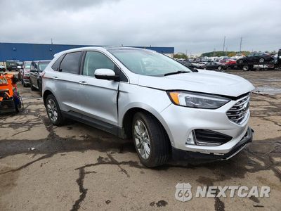 Czwarte zdjęcie samochodu z boku: 2019 FORD EDGE TITANIUM VIN:2FMPK3K90KBC46677 - miniatura