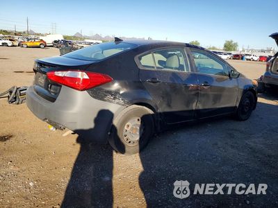 Trzecie zdjęcie samochodu z tyłu: 2015 KIA FORTE LX VIN:KNAFK4A66F5417663 - miniatura