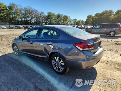 Drugie zdjęcie samochodu z przodu: 2014 HONDA CIVIC LX VIN:19XFB2F51EE011493 - miniatura