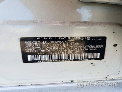 Zdjęcie 12 z 12 samochodu: 2017 SUBARU WRX PREMIUM VIN:JF1VA1E61H9802026 - miniatura