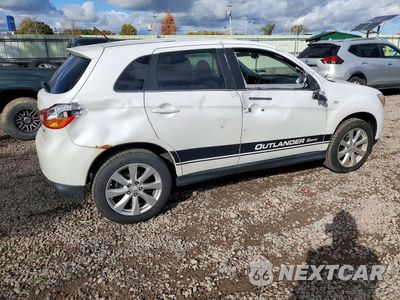Trzecie zdjęcie samochodu z tyłu: 2015 MITSUBISHI OUTLANDER SPORT SE VIN:4A4AR4AU1FE012763 - miniatura